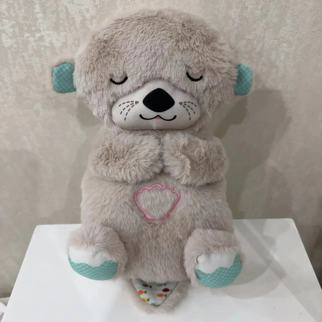 Breathing Otter Plush Toy